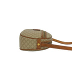 Celine Vintage Macadam Blason Triomphe Pattern Leather Mini Shoulder — view 6