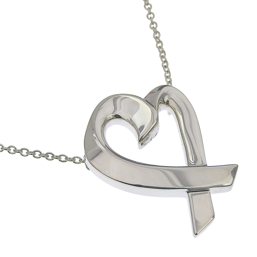 Tiffany & Co Loving Heart Paloma Picasso 925 Sterling Silver Necklace