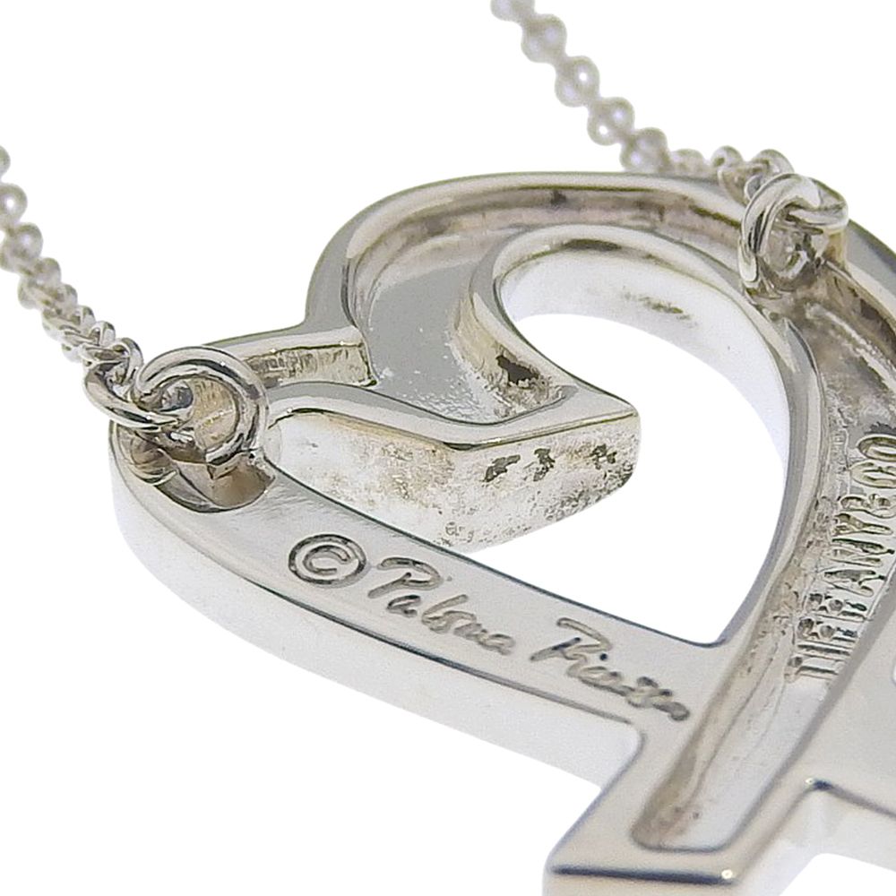 Tiffany & Co Loving Heart Paloma Picasso 925 Sterling Silver Necklace — view 6