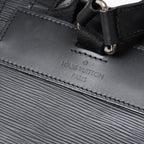 Louis Vuitton Christopher PM Backpack Epi Leather Black Silver — view 8