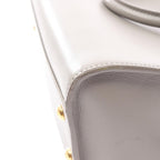 Saint Laurent Handbag Monogram Baby Cabas 2-Way Gray Leather — view 6