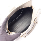 Saint Laurent Handbag Monogram Baby Cabas 2-Way Gray Leather — view 3