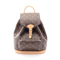 Louis Vuitton Backpack Montsouris PM Monogram Canvas Leather
