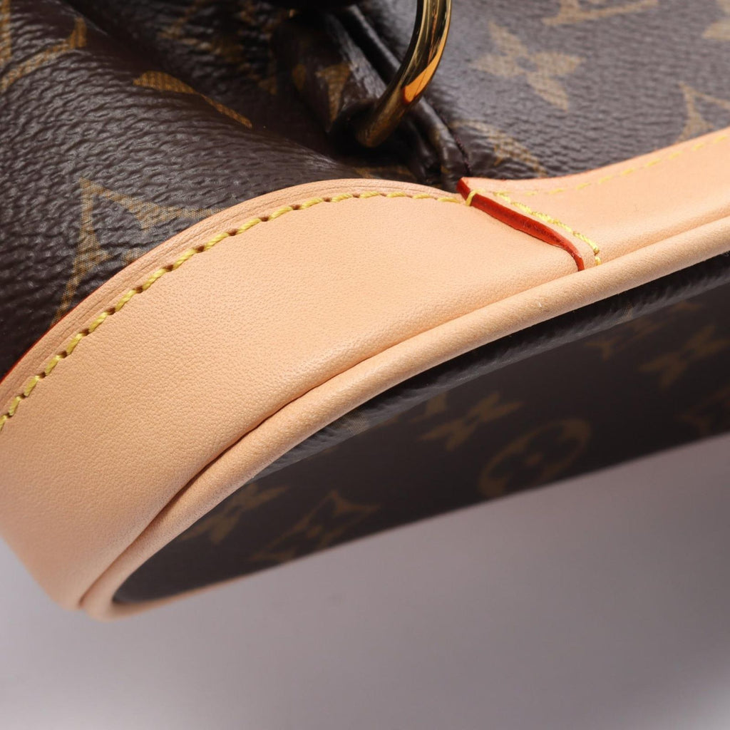 Louis Vuitton Backpack Montsouris PM Monogram Canvas Leather — view 5