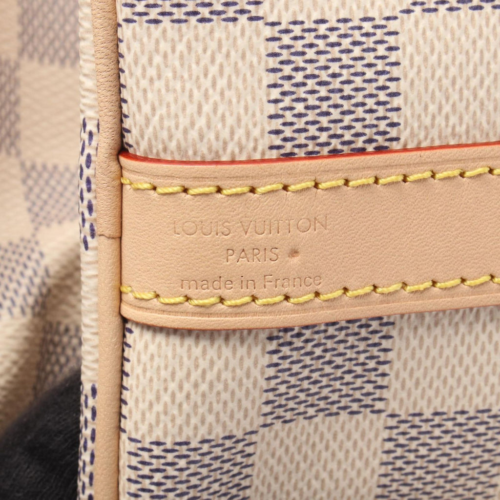Louis Vuitton Handbag Speedy Bandouliere 25 Damier Azur 2-Way Canvas Leather — view 4