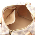 Louis Vuitton Handbag Speedy Bandouliere 25 Damier Azur 2-Way Canvas Leather — view 3