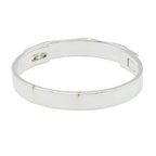 Hermes Bangle Collier de Chien Hangul 15.5 cm 925 Sterling Silver Bracelet — view 2