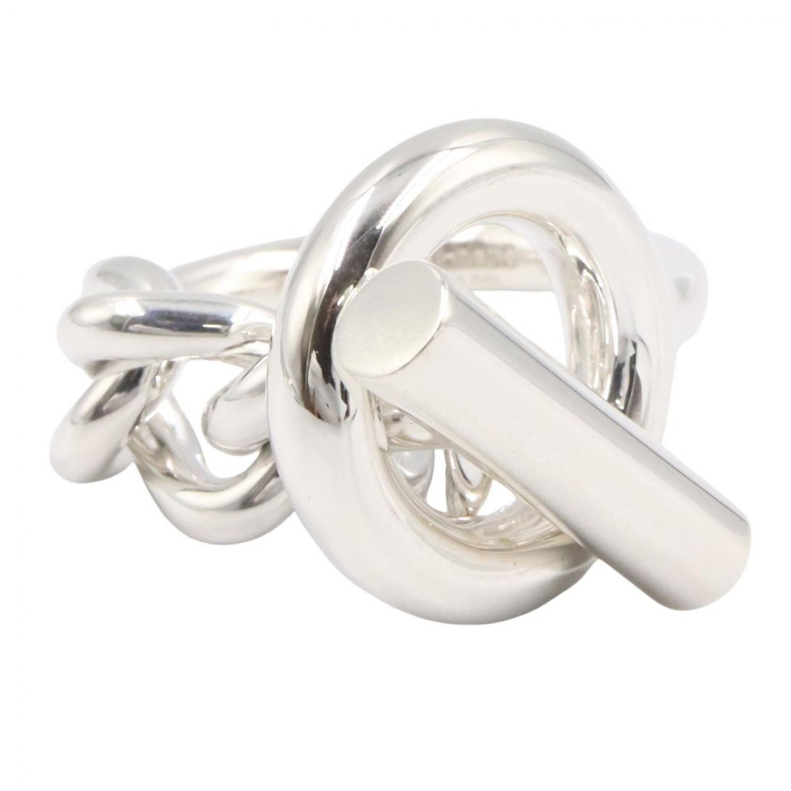 Hermes Ring Croisette 925 Sterling Silver — view 2