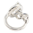 Hermes Ring Croisette 925 Sterling Silver — view 3