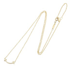 Tiffany & Co Necklace T Smile Mini Diamond 40.5 46 cm 18k — view 2