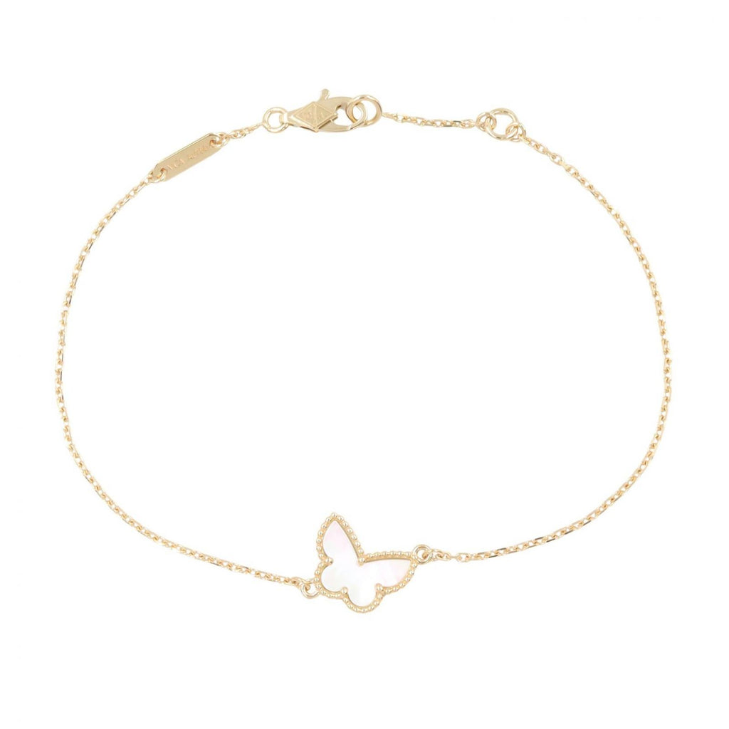 Van Cleef & Arpels Bracelet Sweet Papillon Mother of Pearl 16 17.5 cm 18k