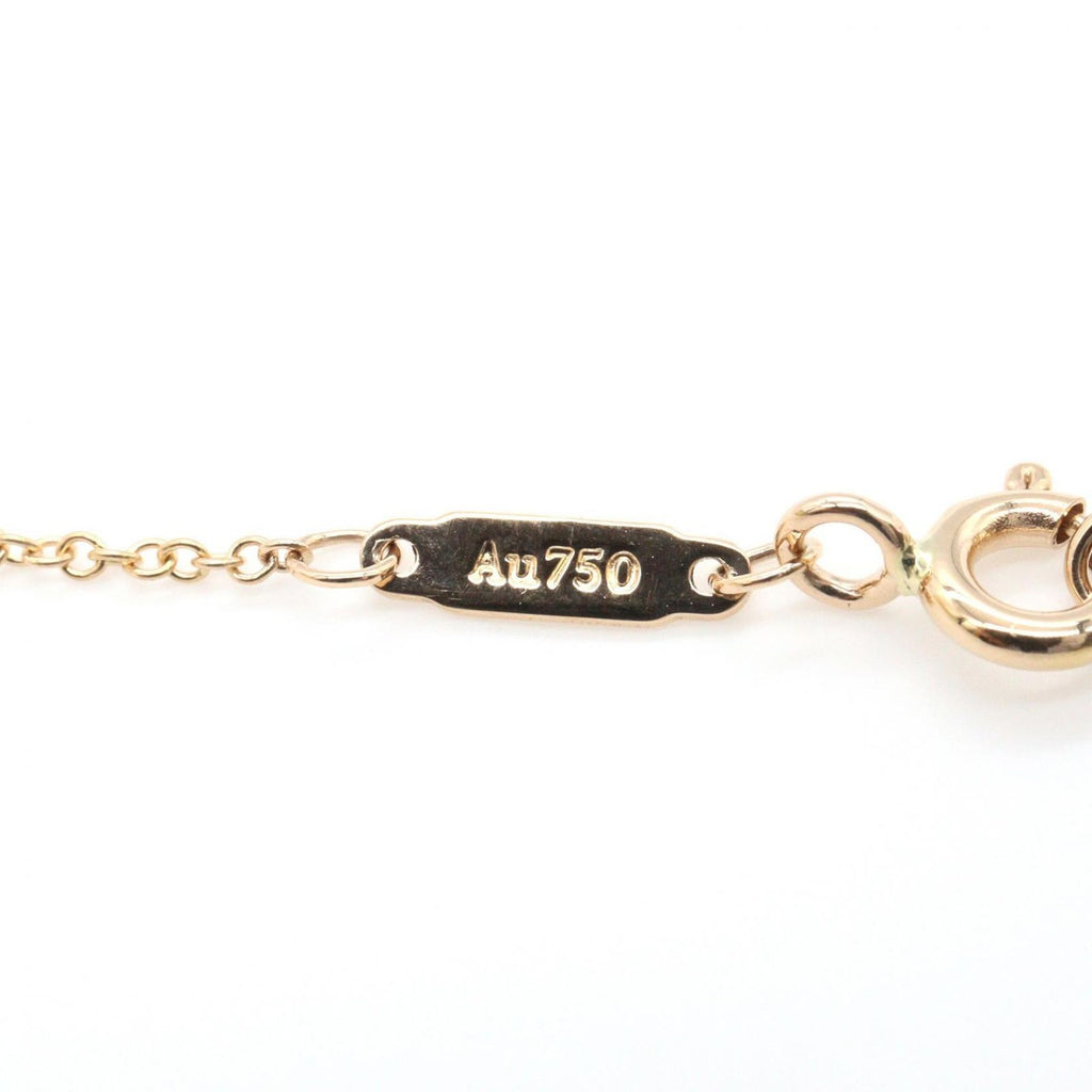 Tiffany & Co Necklace T Smile Mini Diamond 40.5 45.5 cm 18k Pink Gold — view 4