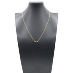 Tiffany & Co Necklace T Smile Mini Diamond 40.5 45.5 cm 18k Pink Gold — view 5