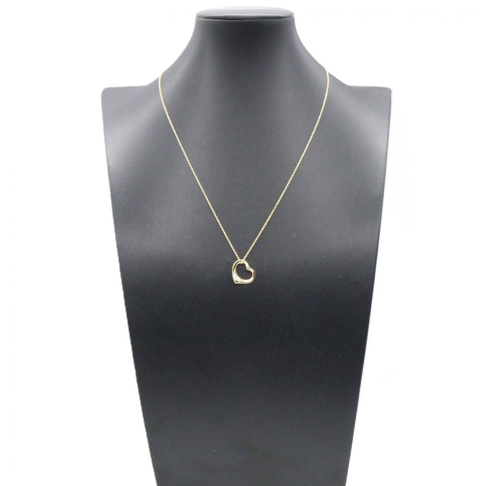 Tiffany & Co Necklace Open Heart Small 42.5 cm 18k — view 6
