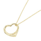 Tiffany & Co Necklace Open Heart Small 42.5 cm 18k