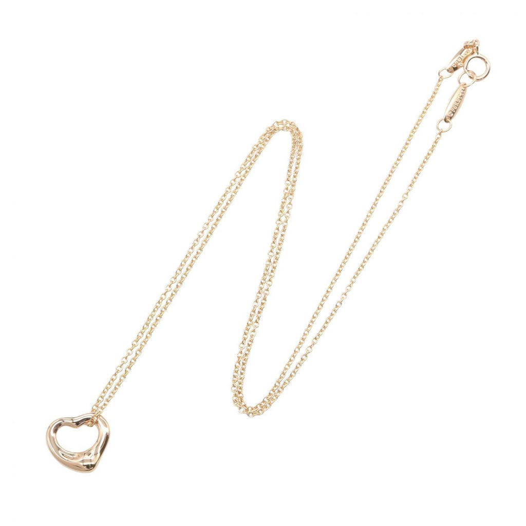 Tiffany & Co Necklace Open Heart Mini 40.5 cm 18k Pink Gold — view 2