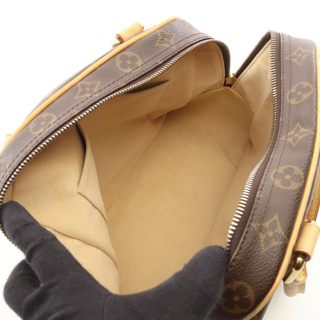 Louis Vuitton Handbag Manhattan PM Monogram Canvas Leather — view 3