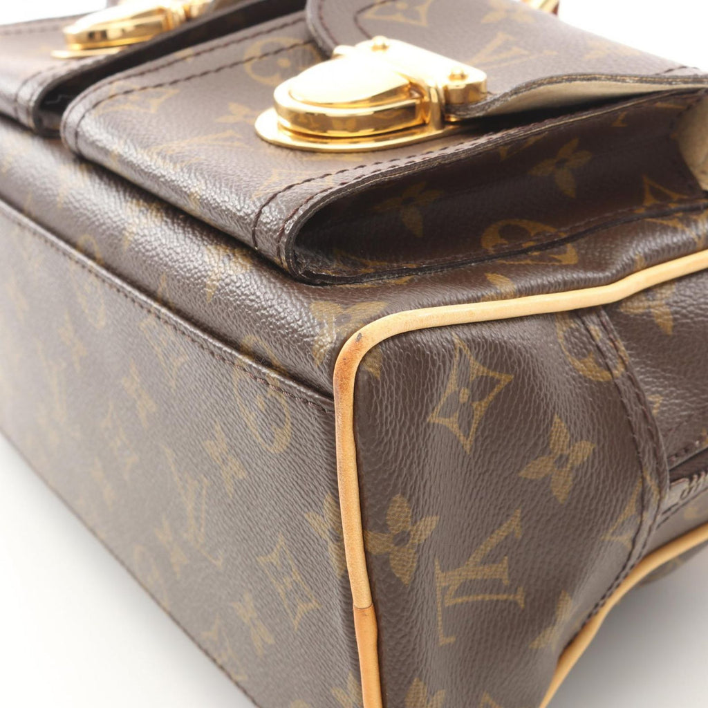 Louis Vuitton Handbag Manhattan PM Monogram Canvas Leather — view 8