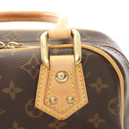 Louis Vuitton Handbag Manhattan PM Monogram Canvas Leather — view 6