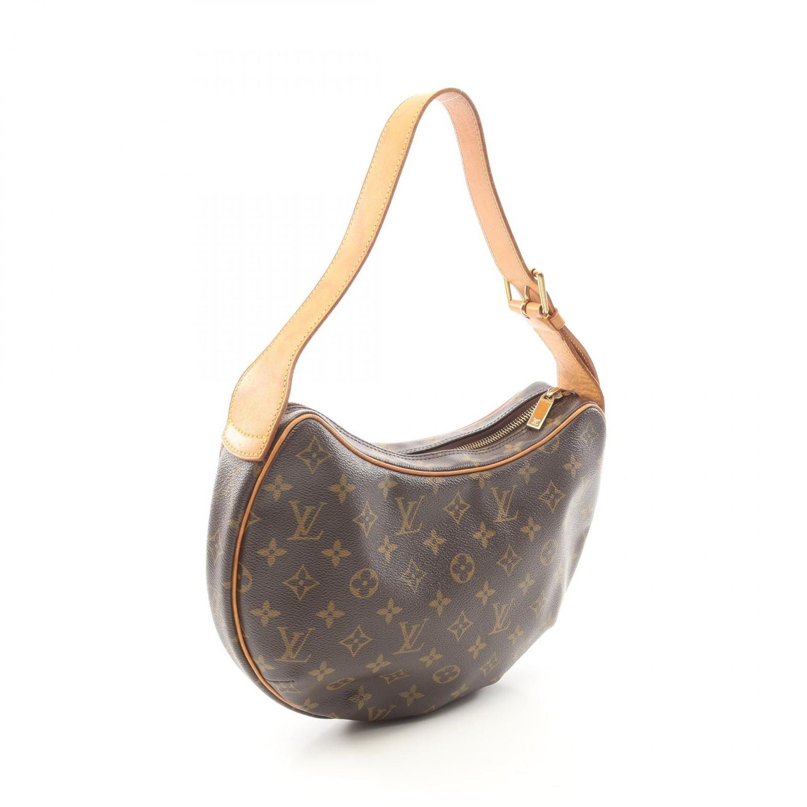 Louis Vuitton Shoulder Bag Croissant Monogram Canvas Leather — view 2