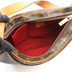 Louis Vuitton Shoulder Bag Croissant Monogram Canvas Leather — view 3
