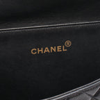 Chanel Quilted Double Face Shoulder Bag Black Lambskin — view 5