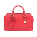 Loewe Handbag Amazona 28 Red Leather