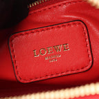 Loewe Handbag Amazona 28 Red Leather — view 4