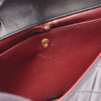 Chanel Shoulder Bag Quilted Black Lambskin Chain — view 7