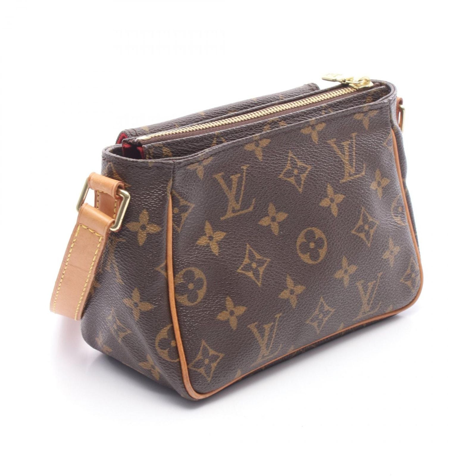 Louis Vuitton Shoulder Bag Viva City PM Canvas Leather — view 2