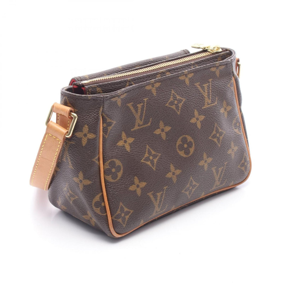Louis Vuitton Shoulder Bag Viva City PM Canvas Leather — view 2