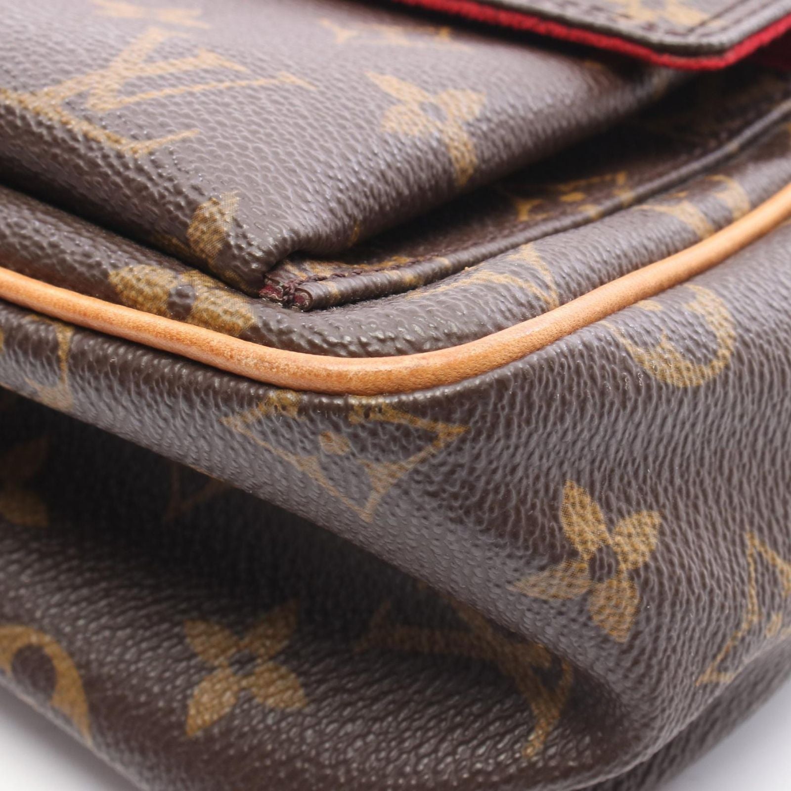 Louis Vuitton Shoulder Bag Viva City PM Canvas Leather — view 7