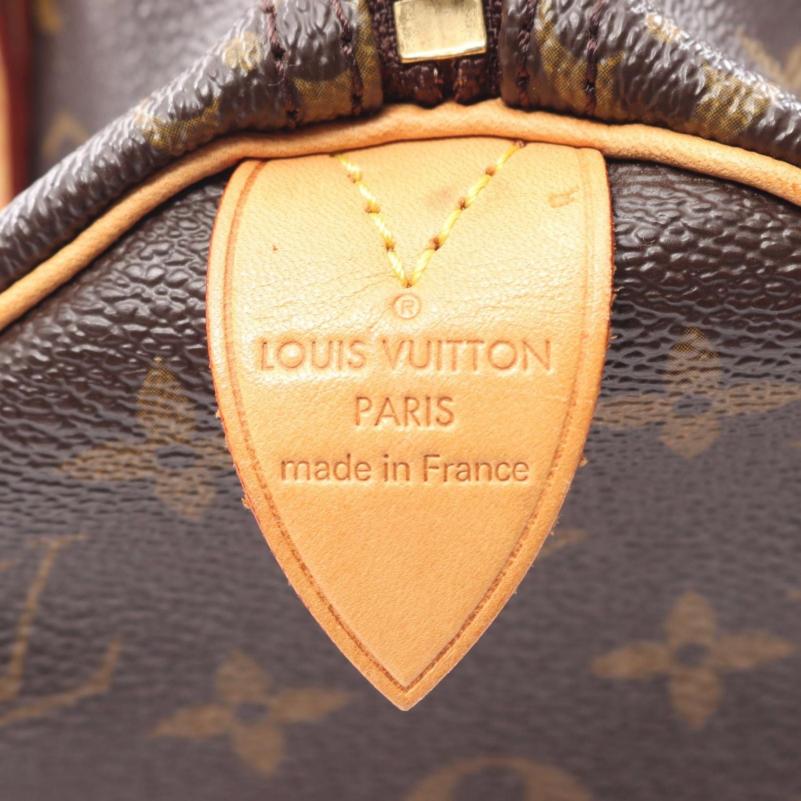 Louis Vuitton Handbag Speedy 25 Monogram Canvas Leather — view 4