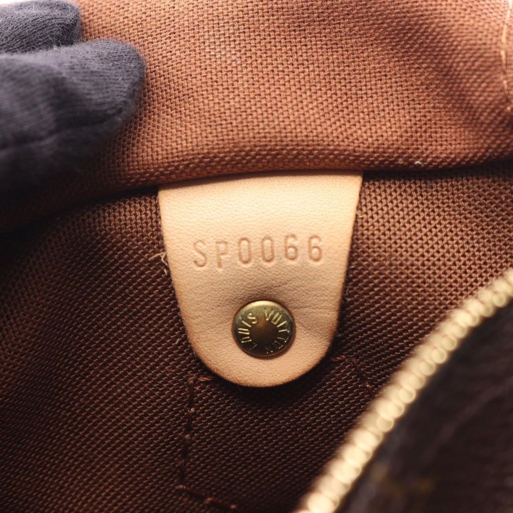Louis Vuitton Handbag Speedy 25 Monogram Canvas Leather — view 5