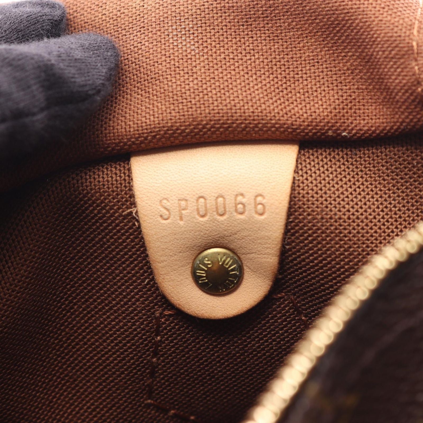 Louis Vuitton Handbag Speedy 25 Monogram Canvas Leather — view 5