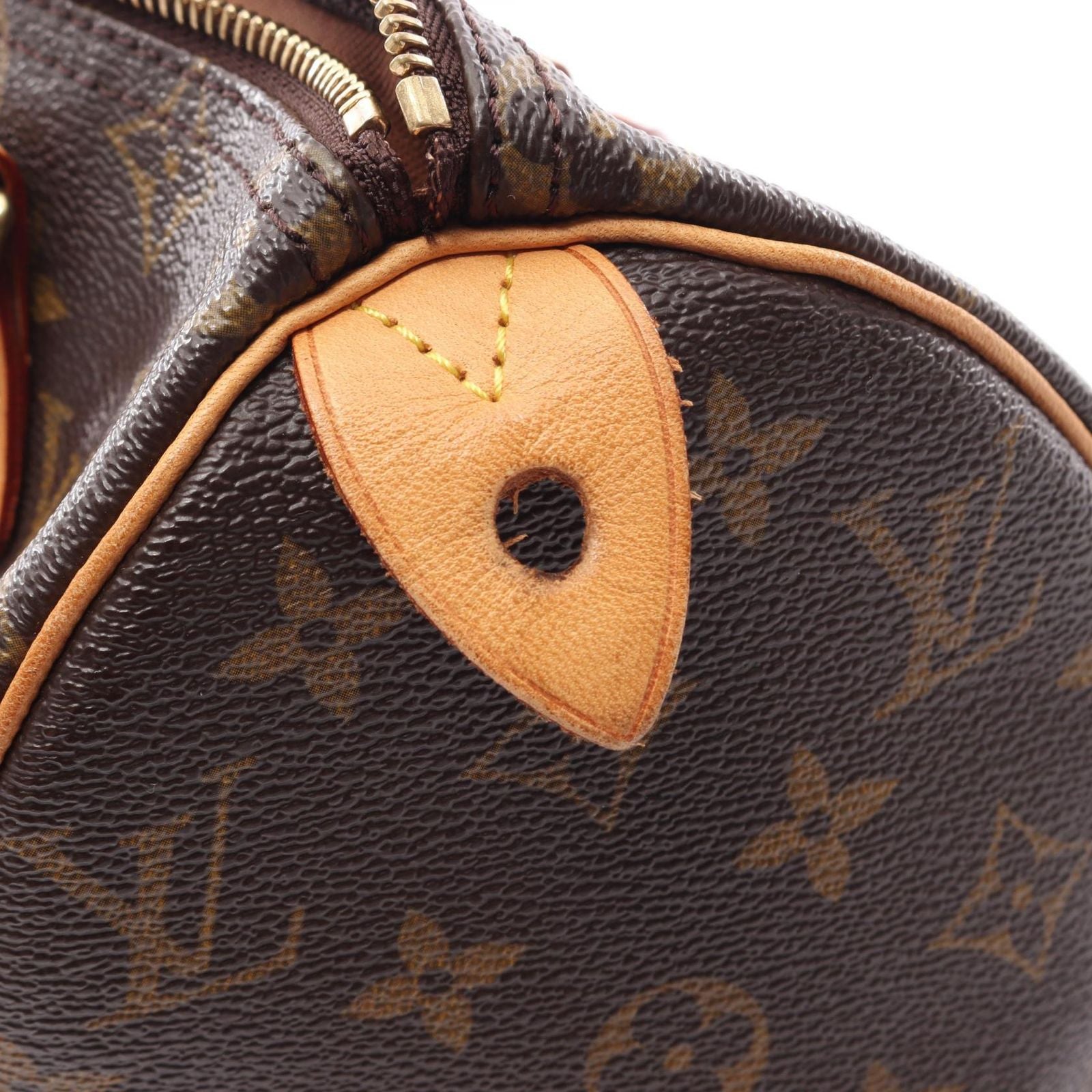 Louis Vuitton Handbag Speedy 25 Monogram Canvas Leather — view 6