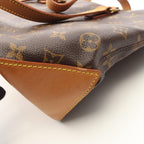 Louis Vuitton Shoulder Bag Cabas Piano Monogram Canvas Leather — view 8