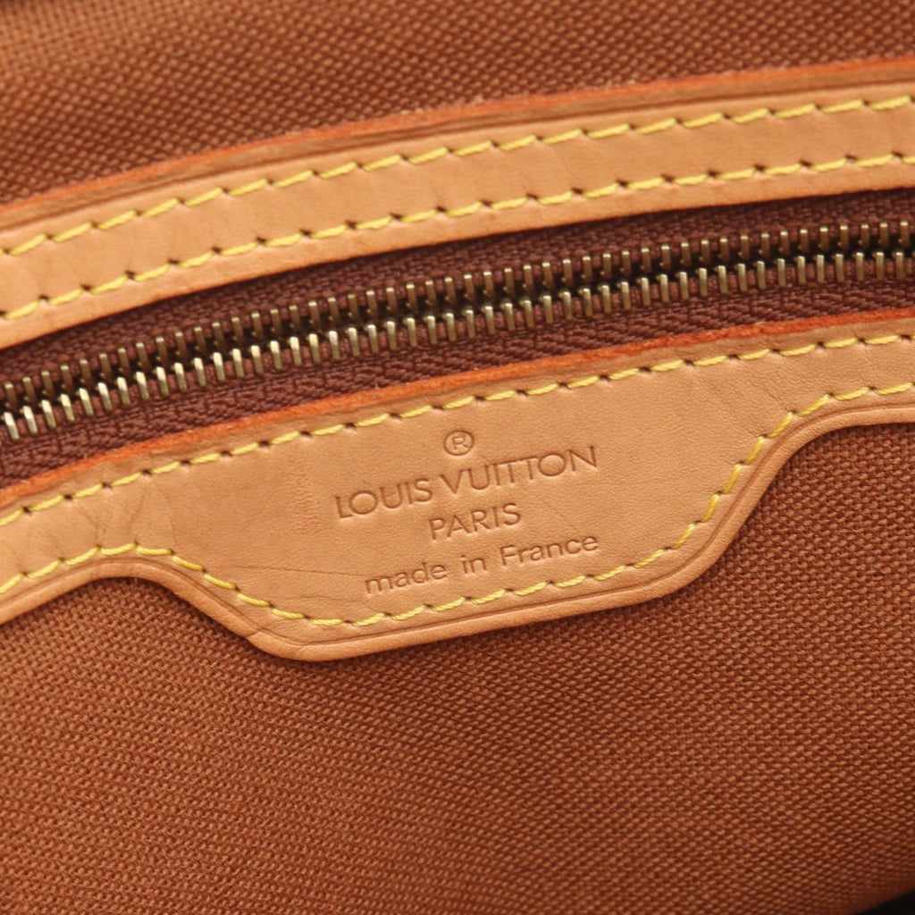 Louis Vuitton Shoulder Bag Cabas Piano Monogram Canvas Leather — view 4