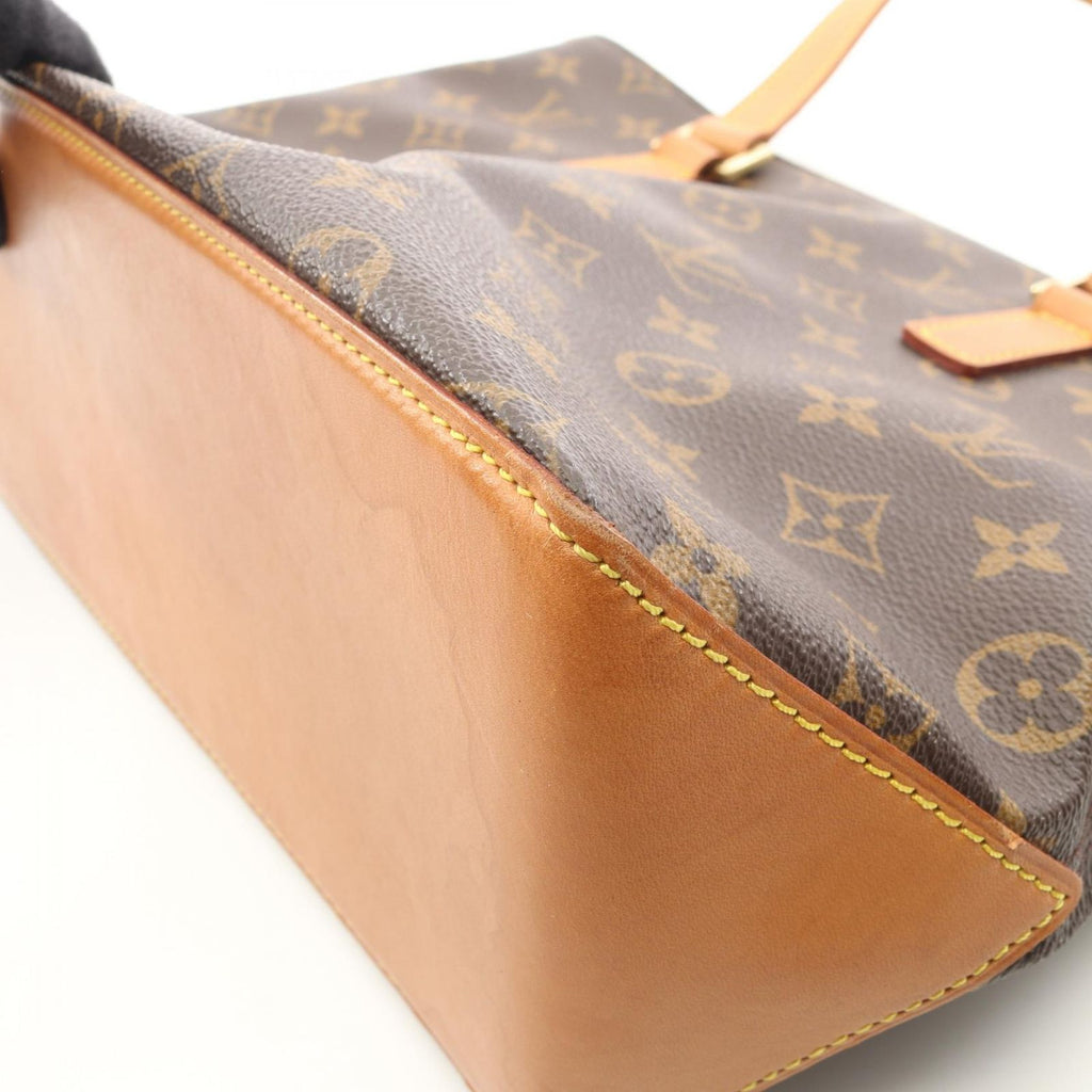 Louis Vuitton Shoulder Bag Cabas Piano Monogram Canvas Leather — view 7