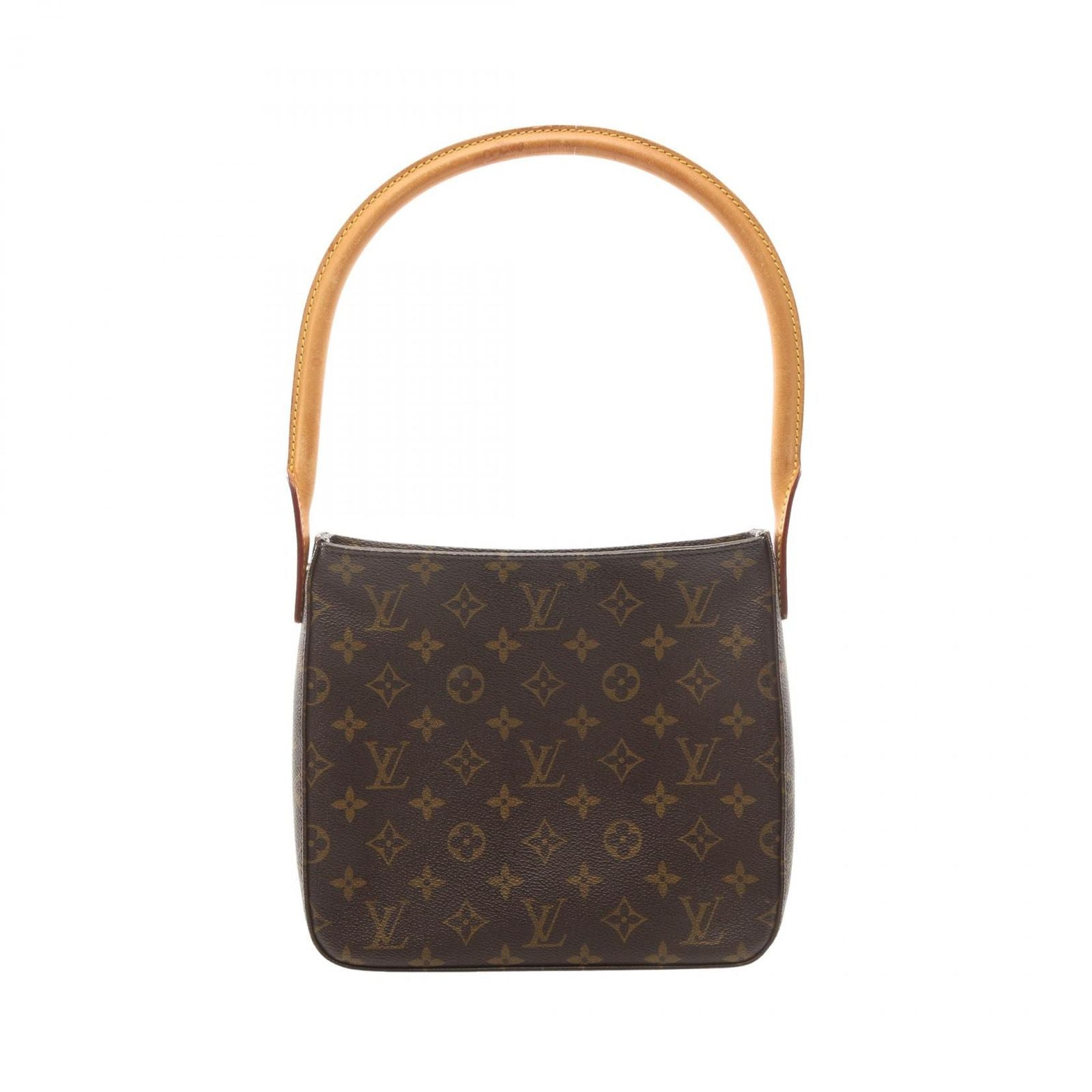Louis Vuitton Shoulder Bag Looping Canvas Leather