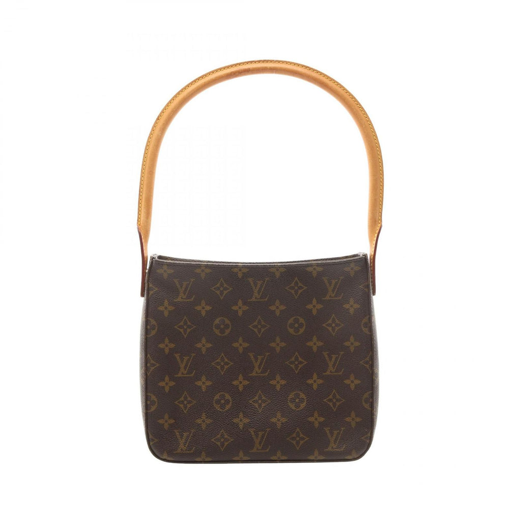 Louis Vuitton Shoulder Bag Looping Canvas Leather