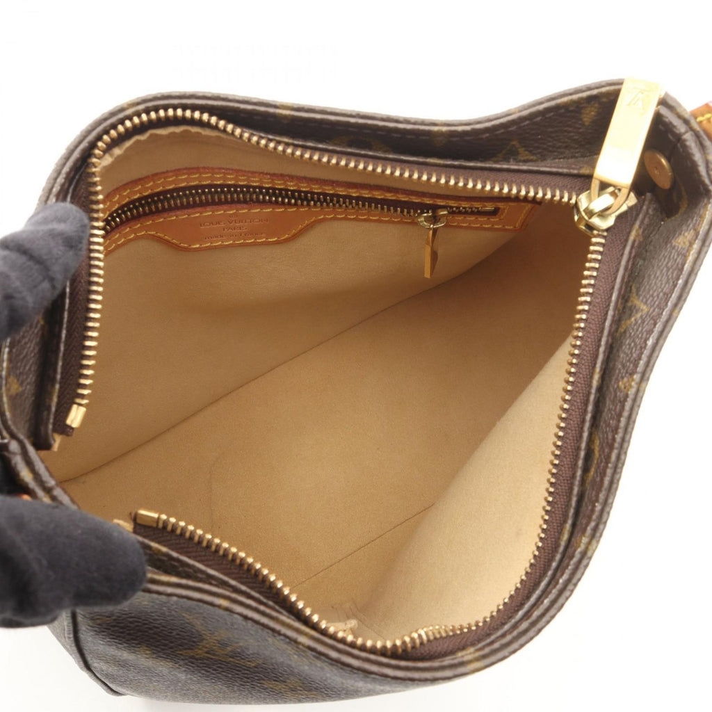 Louis Vuitton Shoulder Bag Looping Canvas Leather — view 3