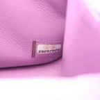 Chanel Shoulder Bag Mini Quilted Purple Lambskin Chain — view 5