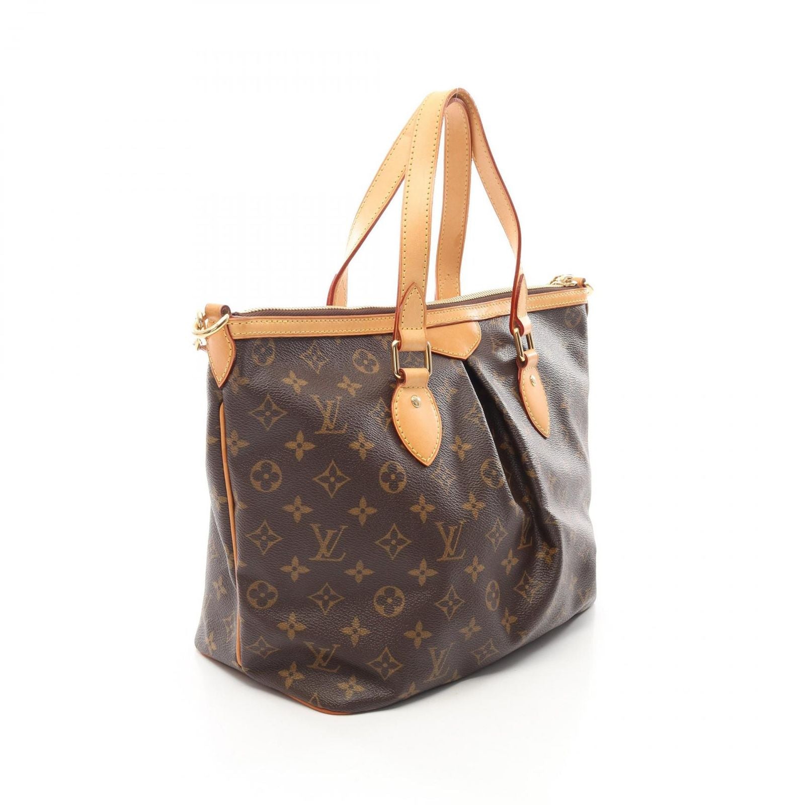Louis Vuitton Handbag Palermo PM Monogram 2-Way Canvas Leather — view 2