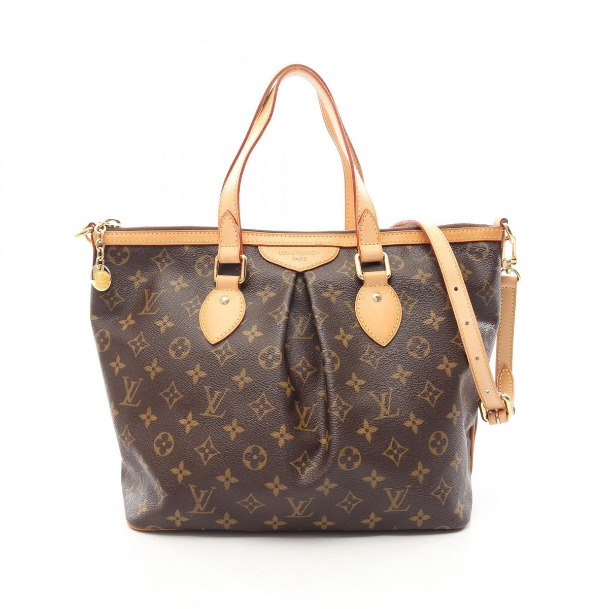 Louis Vuitton Handbag Palermo PM Monogram 2-Way Canvas Leather