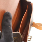 Louis Vuitton Shoulder Bag Cartouchiere Canvas Leather — view 3