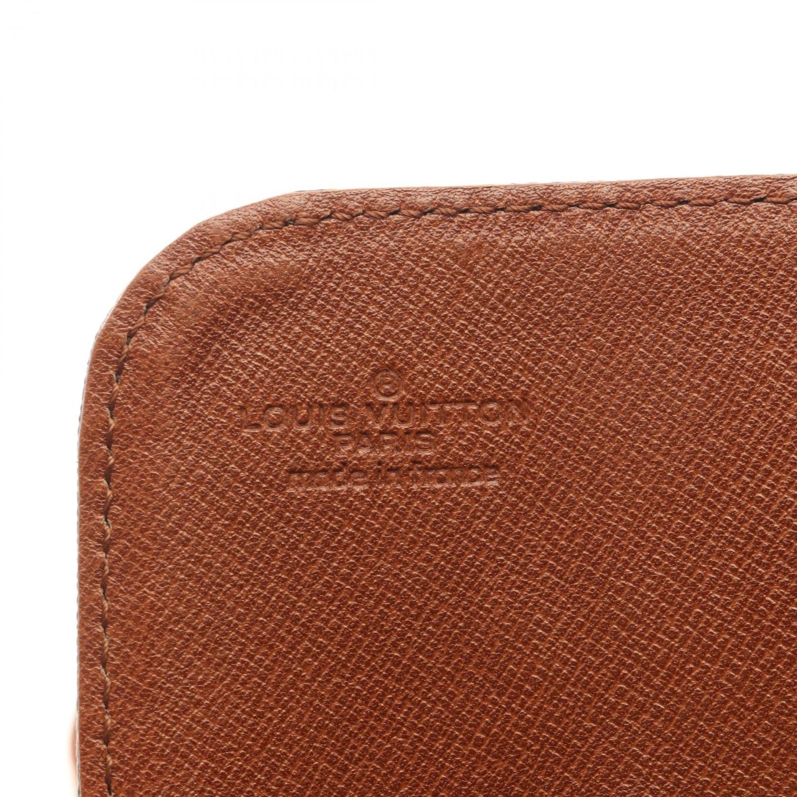 Louis Vuitton Shoulder Bag Cartouchiere Canvas Leather — view 4