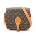 Louis Vuitton Shoulder Bag Cartouchiere Canvas Leather