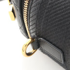Dior Handbag Travel Small Vanity Cannage 2-Way Black Lambskin — view 6
