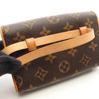 Louis Vuitton Waist Bag Pochette with Florentine Bouton Pression Canvas Leather — view 8